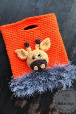 Maca Style - Mini bag with 3D giraffe - German - Free