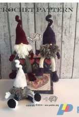 One Paisley Pig - Paisley D - Scandinavian Gnome Doll