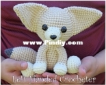 Left Handed Crocheter - Jennifer Adams - Fennec Fox