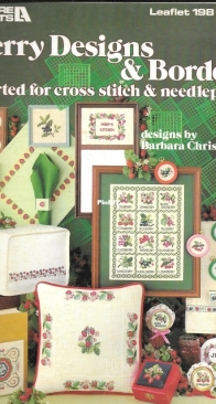 Leisure Arts - Leaflet 198 - Berry Designs & Borders by Barbara Christopher