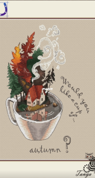 Would You Like A Cup of Autumn? by Tatiana Druzhinina / Tanya Amity XSD