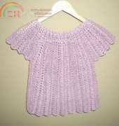 Unknown designer - Crochet Shell Top