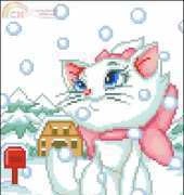 Aristocats Marie with pink bow