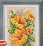 Coricamo 8230 - Hibiscus From Dein Kreuzstich Magazin 02-2012