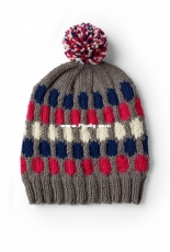 Fair Isle Hat + Cowl by Red Heart Design Team-Free