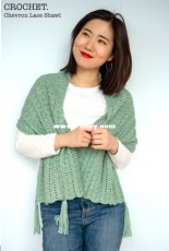 Emma Wright - Chevron Lace Shawl - Free