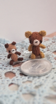 The little Teddy Bear amigurumi