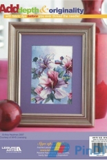 Hibiscus by Amy Hautman from Leisure Arts 4173 More Dye-namic Florals