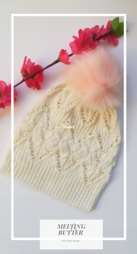 Melting butter Beanie by Ruta Sab.