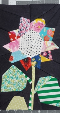Scrappy Flower Blocks
