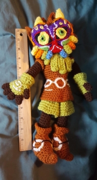 Burned My Cookie - Nifty Cookie Creations - Skull Kid