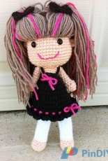 little pigtail girl