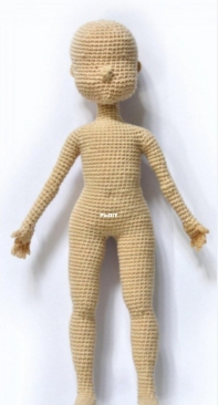 Paprika Crochet Dolls - Maria Gavrilova - Мария Гаврилова - Doll Polly - Полли тело - Russian
