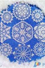 Crochet snowflakes