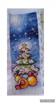 Christmas bookmark