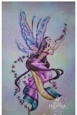 Bella Filipina Cross Stitch Designs  - Fairy Iridescence