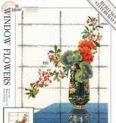 Heritage StitchCraft - Window Flowers JCOV655 Oriental Vase by John Clayton XSD