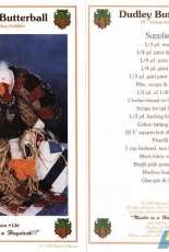 Needle in a Haystack-Dudley Butterball-18"Turkey Gobbler by Bonnie Hunter