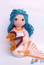 Little Bamboo Handmade Crafts - Pisces Amigurumi