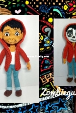 Zombiegurumi - Luisa Contreras- Miguel base - Spanish