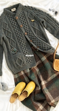 James cardigan by Kathleen Meehan