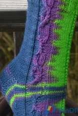 Kardeel Socken by Edda Foken-German-Free