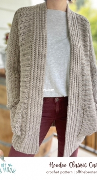 Off the Beaten Hook - Lindsey Roe - Hoodoo Classic Cardigan