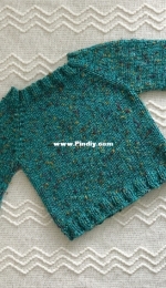 Bulky Toddler Sweater by Emma Bermudez-Free