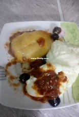 Chicken cheese potato