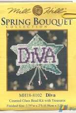 Mill Hill MH18-8102 Spring Bouquet - Diva