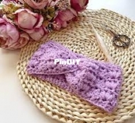 KAME Crochet Patterns - K.A.M.E. crochet - Krisztina Anna - Amarië Twisted Headband - Free