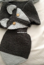 Foxy Scarf by Marie Antoiknit-Free