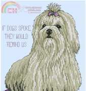 Jeanette Crews Designs JCD #1215 - Tailwaggers 5 - If Dogs Spoke XSD