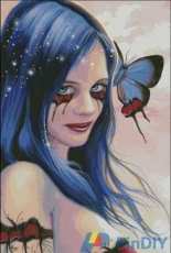 HAED HAEJML 1186 Blue Hair Streak by J.M. Leotti