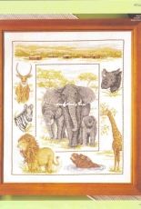 African Wildlife by Anchor from Cross Stitch Gold 31