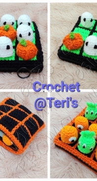 Crochet at Teris - Teri Hamilton - Halloween Tic Tac Toe