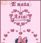 Aliona Alionca Ricamo E nata Asia!