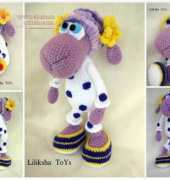 Liliksha Toys - Lilia Shaevitch -  Little Sheep in pajama - French