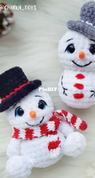 Chirka Toys - Ekaterina Chirkova - Little Snowman - Russian