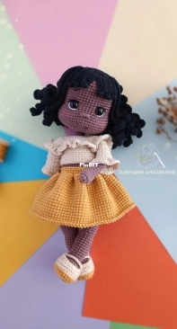 Dünyanın Amigurumisi - Bilgenur Çamtosun - Liana Doll