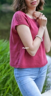 Morocco Summer Top by Vera Pavluk - Russian