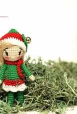 PinkMouseBoutique - Diana Moore - Christmas Elf Ornament