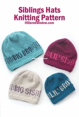 Sibling Hats by Cassandra May-Free