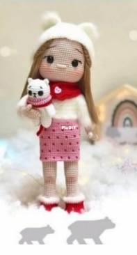Sevdece handmade - Zeynep Sevde Özipek - Kardelen Doll - Kadelen Bebek - Turkish