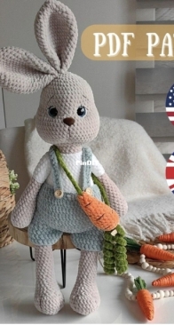 Stefys Art Toys - Stefka Madjirova / Stefy Madzhirova - Bunny Theo