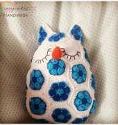 My Owl with African Flower