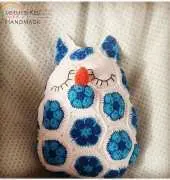 My Owl with African Flower