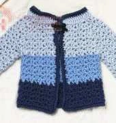 Cascade Yarns C233 Pacific Chunky Baby Kimono Sweater by Kristen Stoltzfus