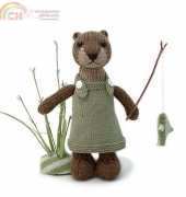 Fuzzy Mittens-River Otter by Barbara Prime