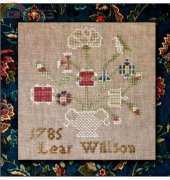 Little House Needleworks LHN - Sampler 1785 Lear Willson
